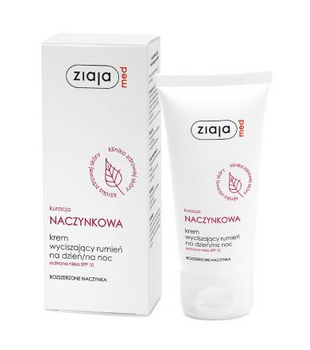 Ziaja Med Couperose Treatment Crema zi/noapte anti-eritem SPF 10 50 ml
