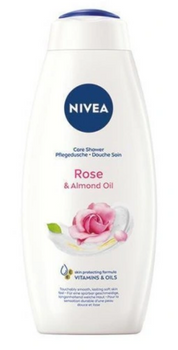Gel de duș Nivea Rose&amp;Almond Oil 750 ml