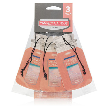 Yankee Candle Car Borcan 3 Pachet Nisipuri roz