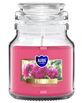 Lumânare parfumată Bispol în sticlă 120 g Peony