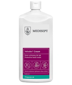 Medisept Velodes Crema Aloe Vera Crema delicata de ingrijire a pielii pentru maini si corp 500 ml