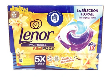 Lenor Caps 10 Vanille & Mimosabloesem Orhidee de aur
