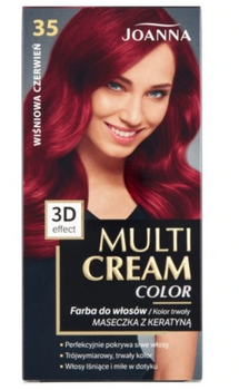 Joanna Multi Cream Color vopsea de păr Cherry Red 35