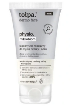Tolpa Dermo Face Microbiome Gentle Micellar Gel pentru calmarea iritațiilor 75 ml