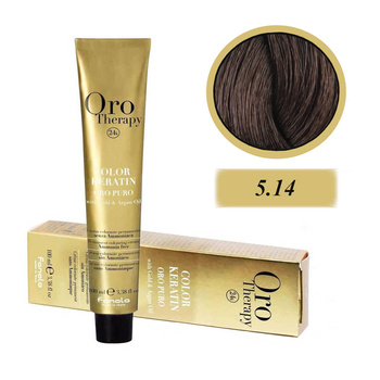 Vopsea Fanola Oro Therapy 5.14 100ml