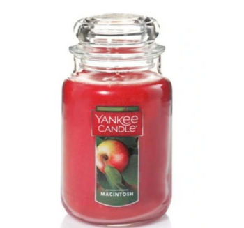 Yankee Candle Borcan mare Macintosh 623g