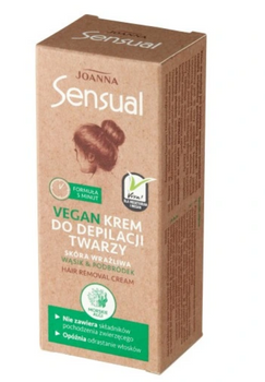 Joanna Sensual Crema de depilare a feței VEGE 20 g