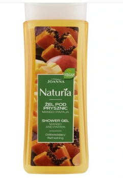 Joanna Naturia Gel de duș cu mango și papaya 300 ml