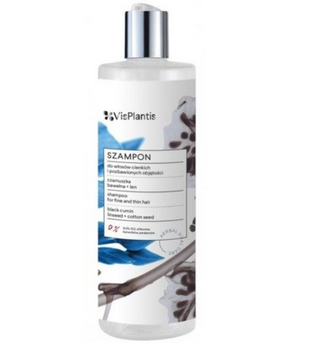 Vis Plantis Sampon pentru par subtire si fara volum 400ml Chimen negru + bumbac + in