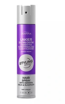 Joanna Styling Effect Spray pentru păr foarte puternic cu keratină 250 ml