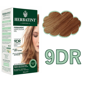 Vopsea Herbatint 9DR Blond Auriu Cupru 150 ml