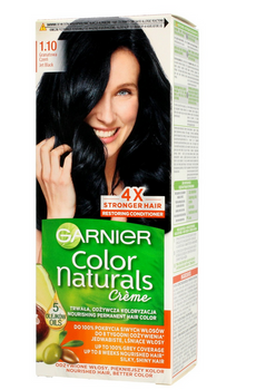 Garnier Color Naturals Creme Hair Colour 1.10 negru rodie 60 ml