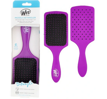 Wet Brush Paddle Detangler Purple Brush