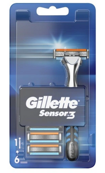 Aparat de ras Gillette Sensor3 cu cartușe 6 buc