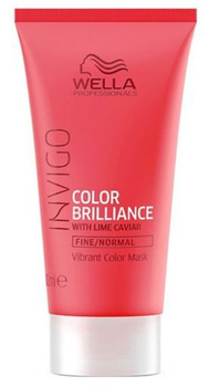 Wella Invigo Brilliance Mask pentru par fin 30ml