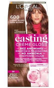 L'Oreal Paris Casting Creme Gloss Culoare de păr 600 Blond închis