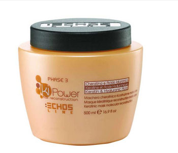 ECHOSLINE kiPower Mask cu Keratină 500 ml