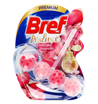 Bref Deluxe 50 g Suspensie WC Delicate Magnolia