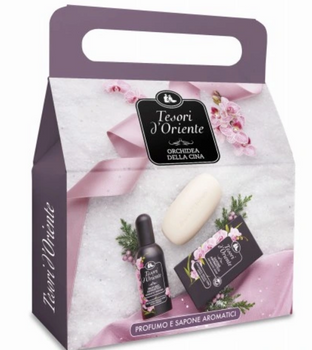 Tesori d'Oriente Set cadou Orchid Della Cina Parfum + Săpun