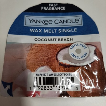 Yankee Candle Classic Wax Cocos Beach 22g
