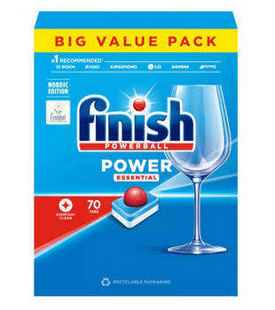 Finish Tabs Powerball All in 1 Essential Fresh Everyday 70 capsule de spălat vase