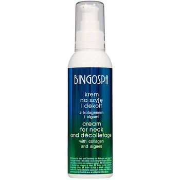 BingoSpa Cremă pentru gât și decolteu cu colagen și alge 135g