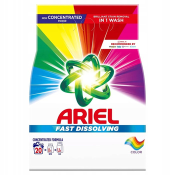 ARIEL Pudră de spălat color 20 de spălări 1,1 kg