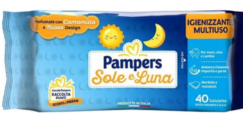 Pampers Sole &amp; Luna Șervețele umede 40 buc