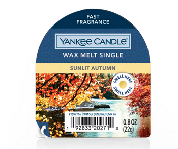 Yankee Candle Classic Wax Sunlit Toamna 22 g
