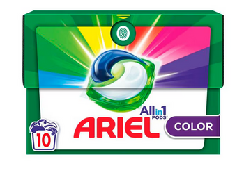 Capsule Ariel Color pentru spălarea țesăturilor colorate 10 buc
