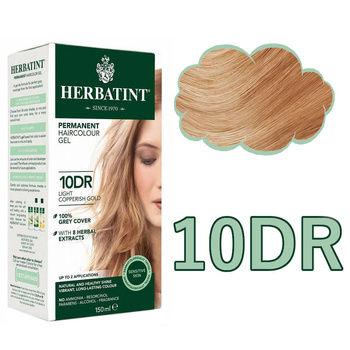 Vopsea Herbatint 10DR Cupru deschis.Blond auriu 150 ml