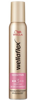 Wellaflex Sensitive 3 Mousse pentru păr 200 ml