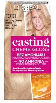L'Oreal Paris Casting Creme Gloss Culoarea părului 1010 Light Ice Blonde