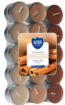 Bispol scaldă lumânări parfumate 30 buc scorțișoară