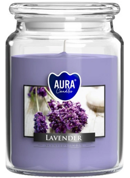 Bispol Lumânare parfumată în sticlă 500 g Lavanda