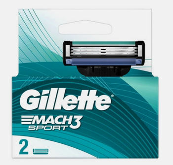 Cartușe de ras Gillette Mach3 SPORT 2 buc