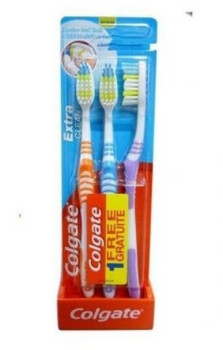 Periuță de dinți Colgate Extra Clean Medium 3 buc