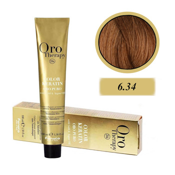 Vopsea Fanola Oro Therapy 6.34 100ml