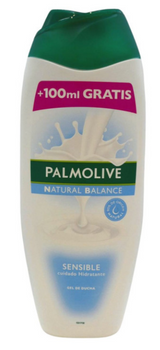 Gel de duș Palmolive Sensible Hidratante 600 ml + 100 ml