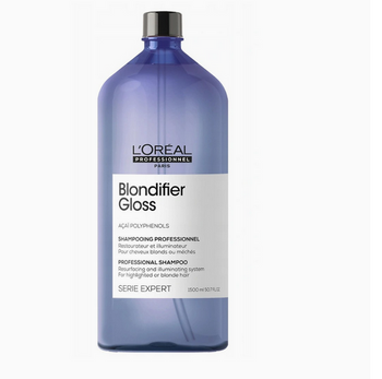 Loreal Blondifier Gloss Sampon pentru par blond 1500ml