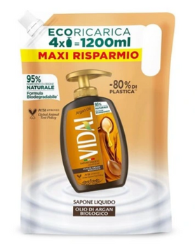 Săpun lichid Vidal 1200 ml Stoc de ulei de argan