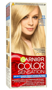 Garnier Color Sensation Culoarea părului 113 Bej mătăsos Blond super deschis