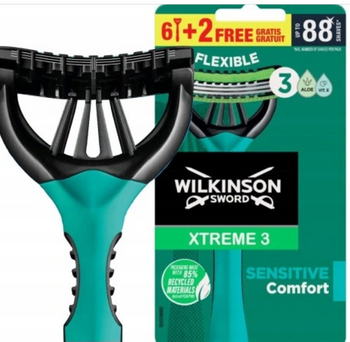 Wilkinson Xtreme3 Aparat de ras sensibil 6+2