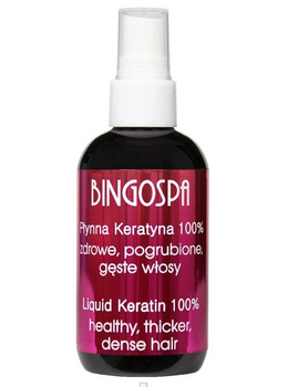 BingoSpa Keratină lichidă 100% păr sănătos și îngroșat 100ml