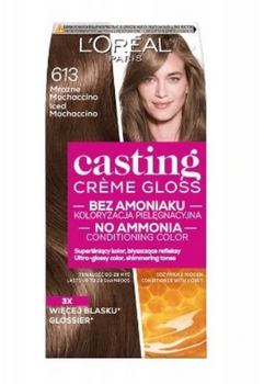 L'Oreal Paris Casting Creme Gloss Culoare de păr 613 Frosty Mochaccino