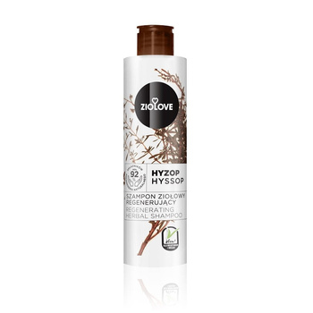 Ziolove Sampon regenerant din plante Hyssop 250ml