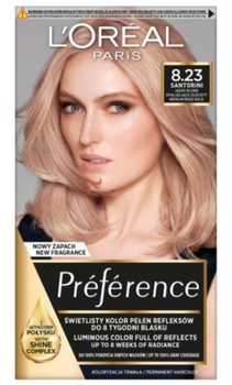 L'Oreal Paris Recital Culoare de păr mediu Rose Gold 8.23 Santorini