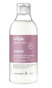 TOŁPA Dermo Face Rosacal Strengthening Micellar Wash pentru față și ochi 400 ml