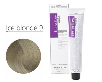 Fanola No Yellow Ice Blonde 9 Inghetata Blond Foarte Deschis 100 ml
