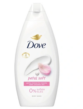 Dove Petal Soft Gel de duș pentru femei 450 ml